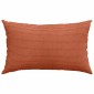 vidaXL Μαξιλάρι Καναπέ 2 pcs Κόκκινο Πορτοκαλί 50 x 30 cm