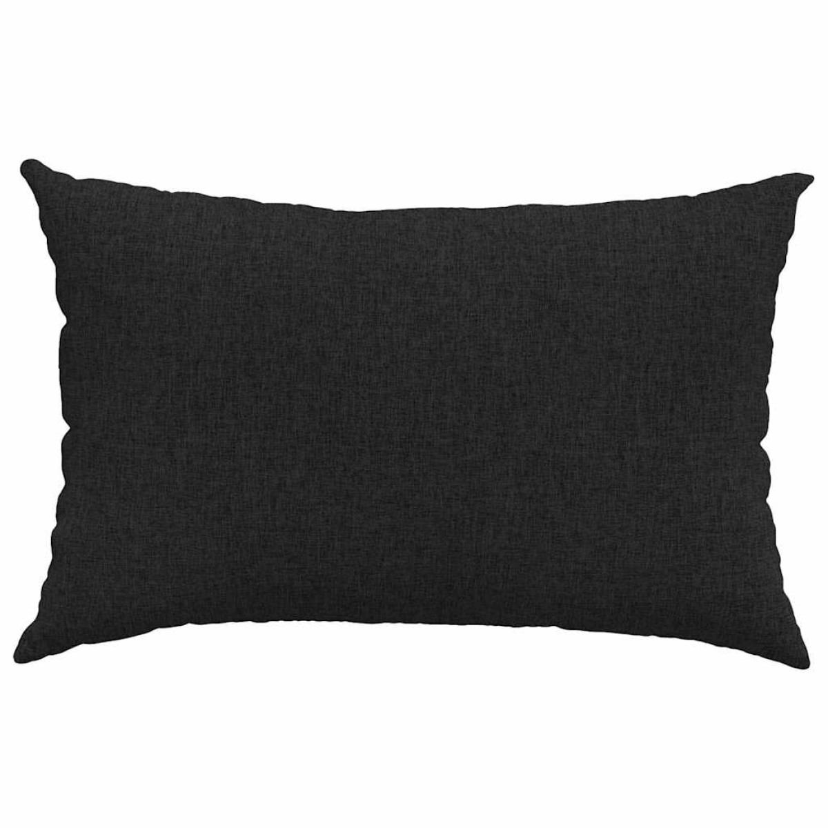 vidaXL Μαξιλάρι Καναπέ 2 τμχ. ύφασμα Μαύρο 60 x 40 cm