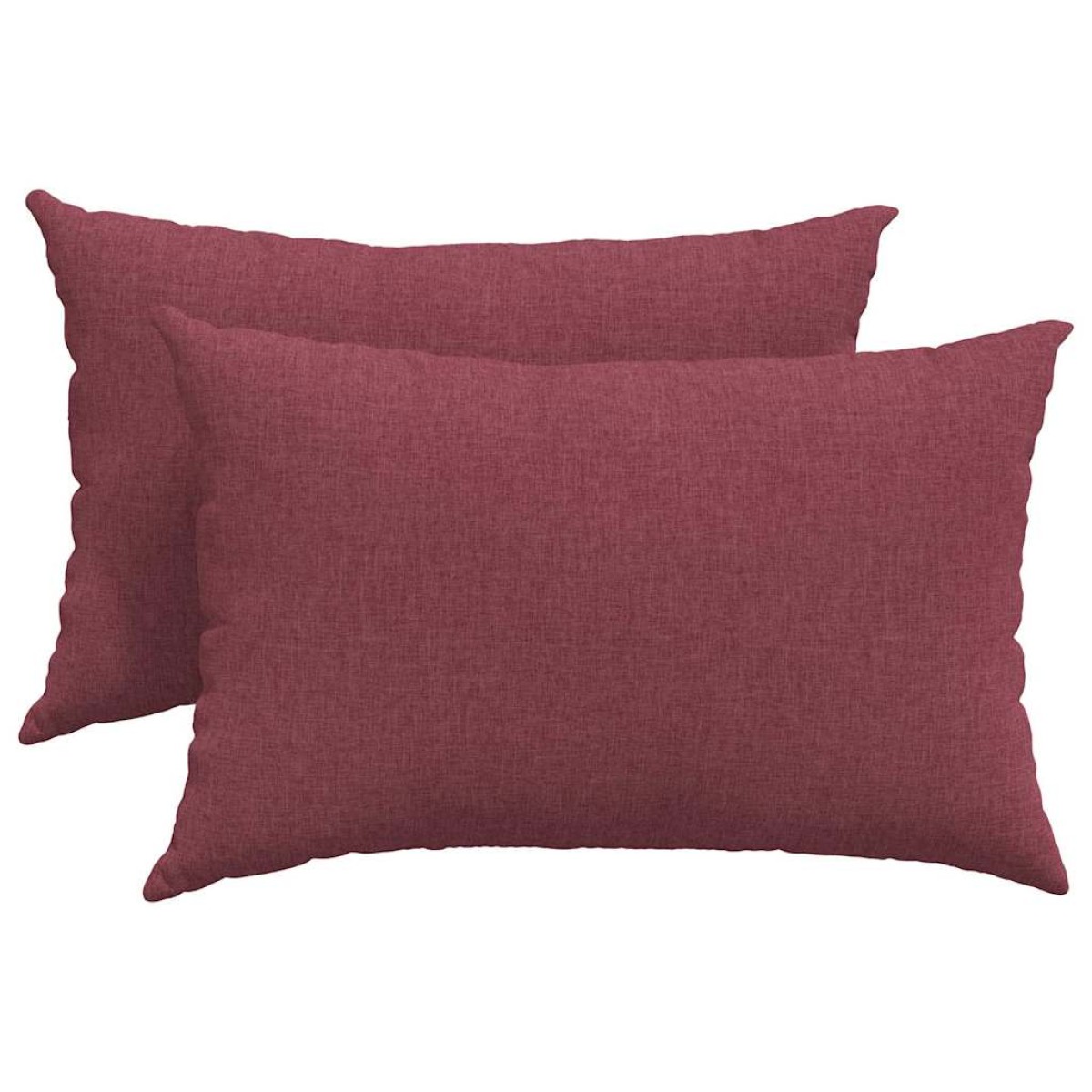 vidaXL Μαξιλάρι Καναπέ 2 τμχ. ύφασμα Κόκκινο 60 x 40 cm