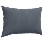 vidaXL Μαξιλάρι Καναπέ 2 pcs Σκούρο γκρι 60 x 40 cm