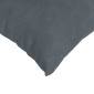 vidaXL Μαξιλάρι Καναπέ 2 pcs Σκούρο γκρι 60 x 40 cm