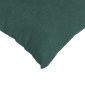 vidaXL Μαξιλάρι Καναπέ 2 pcs Σκούρο πράσινο 60 x 40 cm