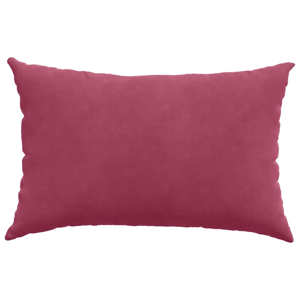 vidaXL Μαξιλάρι Καναπέ 2 pcs Κόκκινο 60 x 40 cm Υφασμάτινο Κορντουρά