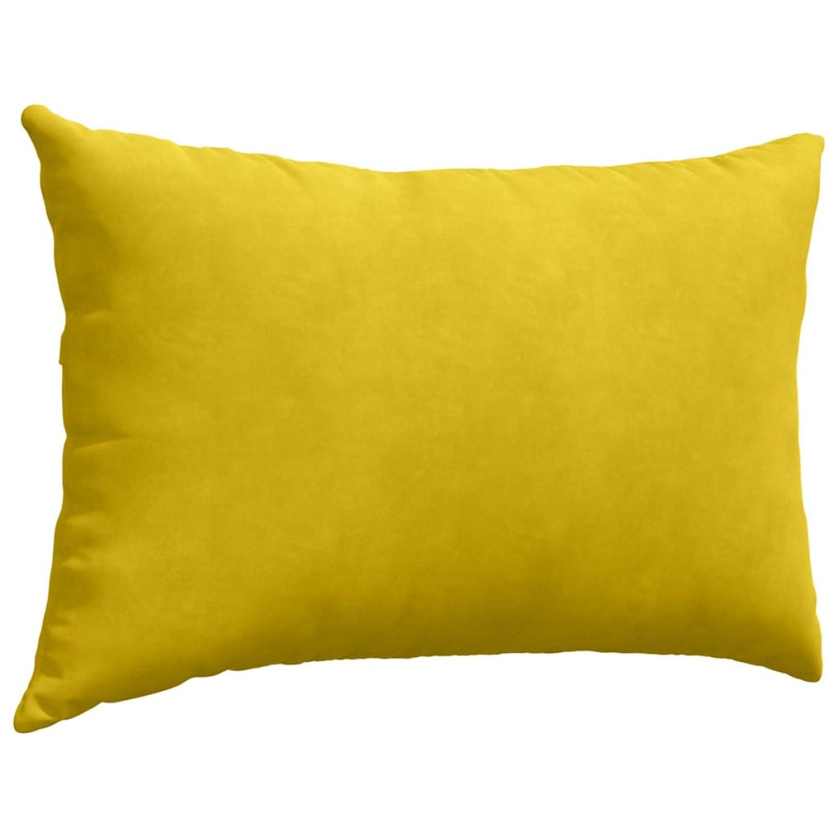 vidaXL Μαξιλάρι Καναπέ 2 pcs Κίτρινο 60 x 40 cm Υφασμάτινο Κορντουρά
