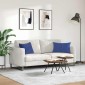vidaXL Μαξιλάρι Καναπέ 2 pcs Μπλε Αστυνομίας 60 x 40 cm