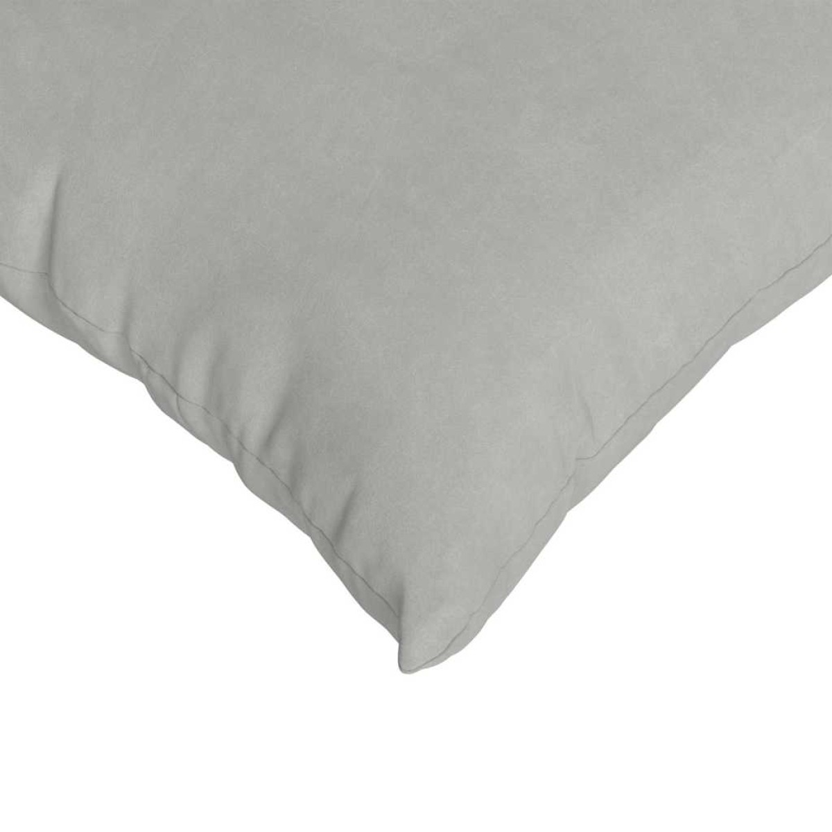 vidaXL Μαξιλάρι Καναπέ 2 pcs Ανοιχτό γκρι 60 x 40 cm ύφασμα