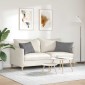 vidaXL Μαξιλάρι Καναπέ 2 pcs Σκούρο Γκρι 60 x 40 cm ύφασμα