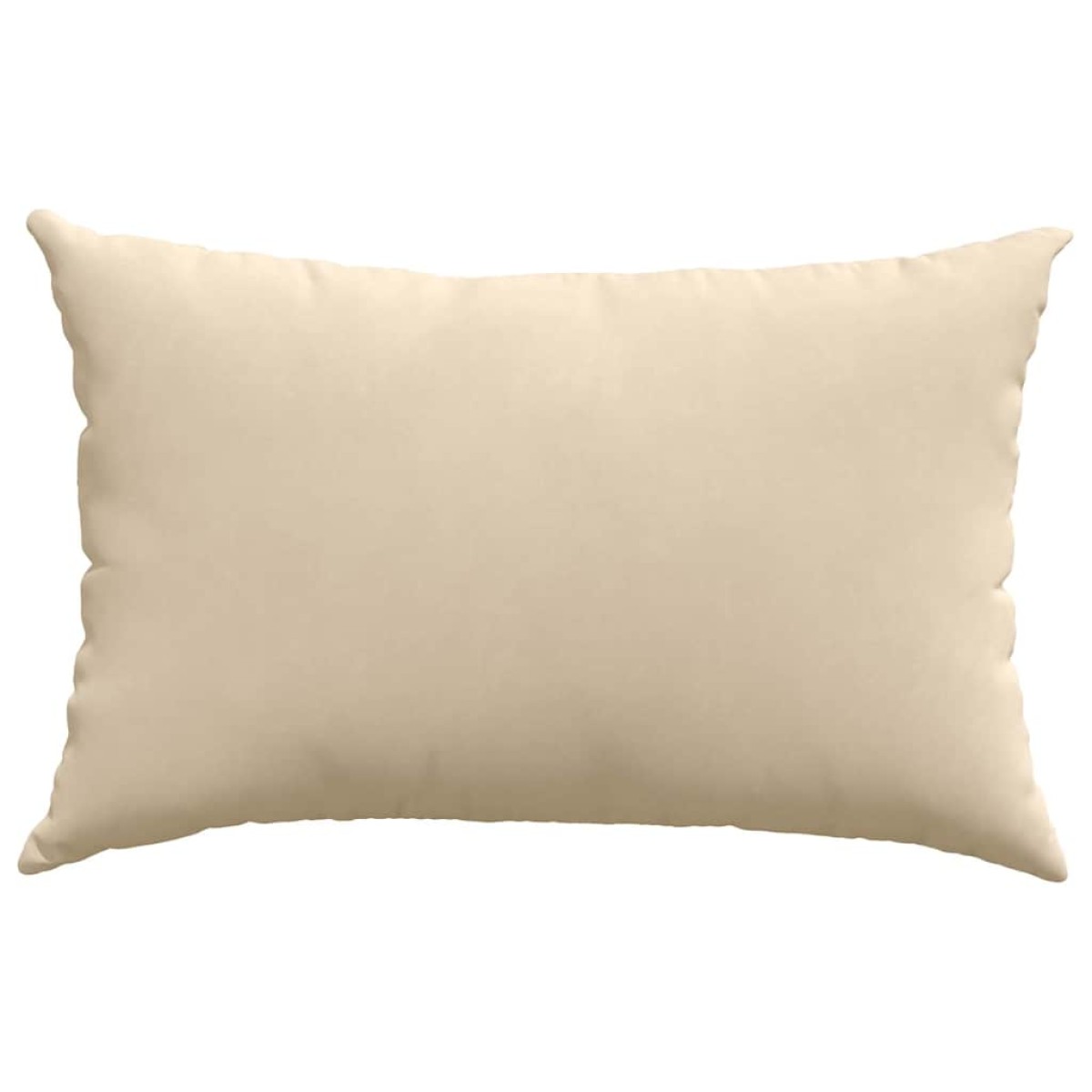 vidaXL Μαξιλάρι Καναπέ 2 pcs Κρεμ 60 x 40 cm ύφασμα