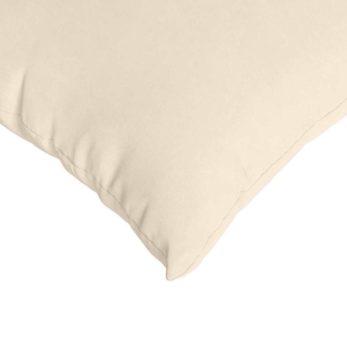 vidaXL Μαξιλάρι Καναπέ 2 pcs Μπεζ 60 x 40 cm ύφασμα