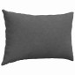 vidaXL Μαξιλάρι Καναπέ 2 pcs Σκούρο Γκρι 60 x 40 cm