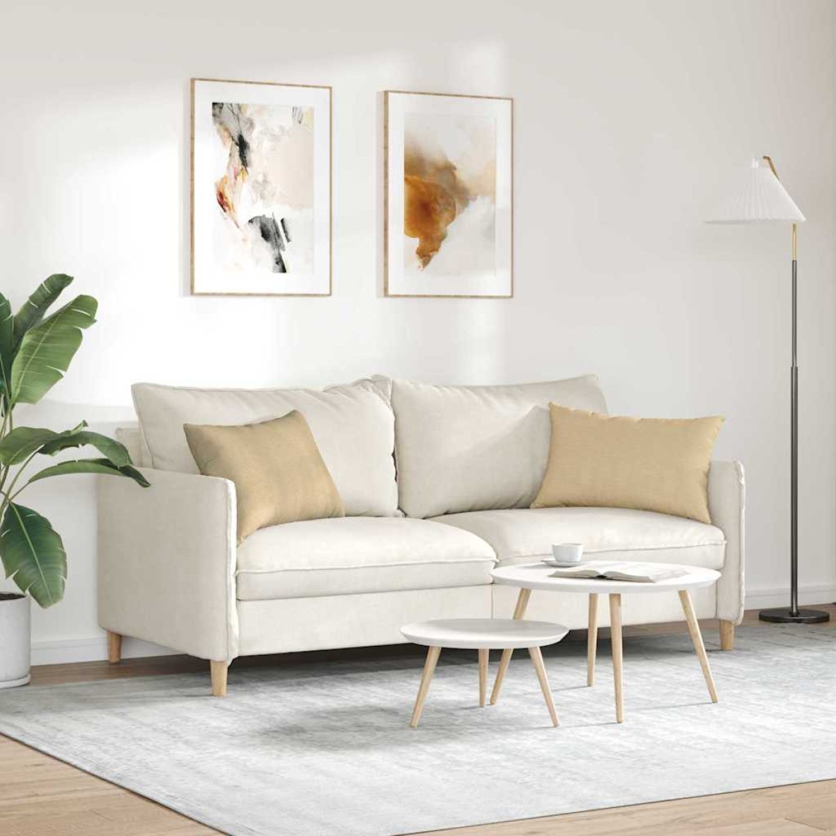vidaXL Μαξιλάρι Καναπέ 2 pcs Γκρι Πράσινο 60 x 40 cm
