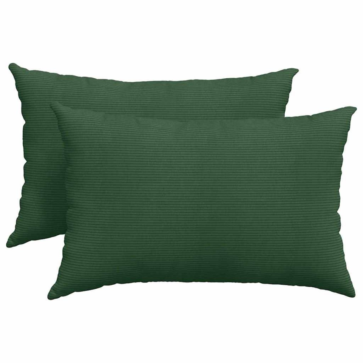 vidaXL Μαξιλάρι Καναπέ 2 pcs Σκούρο Πράσινο 60 x 40 cm