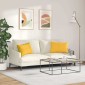 vidaXL Μαξιλάρι Καναπέ 2 pcs Απαλό Κίτρινο 60 x 40 cm