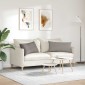 vidaXL Μαξιλάρι Καναπέ 2 τμχ. ύφασμα Taupe 80 x 40 cm