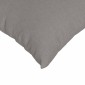 vidaXL Μαξιλάρι Καναπέ 2 τμχ. ύφασμα Taupe 80 x 40 cm
