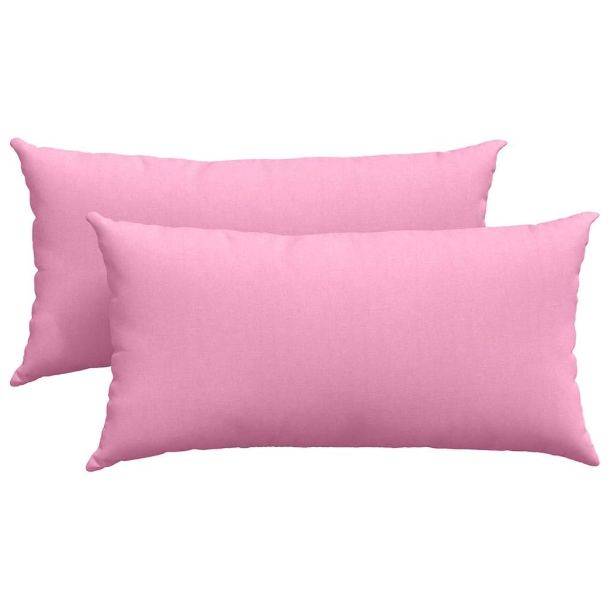 vidaXL Μαξιλάρι Καναπέ 2 τμχ. ύφασμα Ροζ 80 x 40 cm