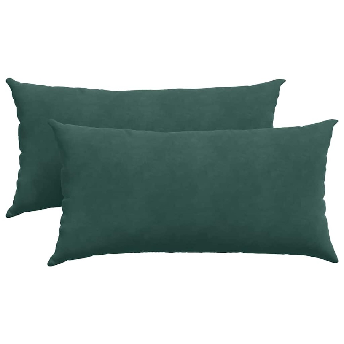 vidaXL Μαξιλάρι Καναπέ 2 pcs Σκούρο Πράσινο 80 x 40 cm