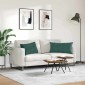 vidaXL Μαξιλάρι Καναπέ 2 pcs Σκούρο Πράσινο 80 x 40 cm