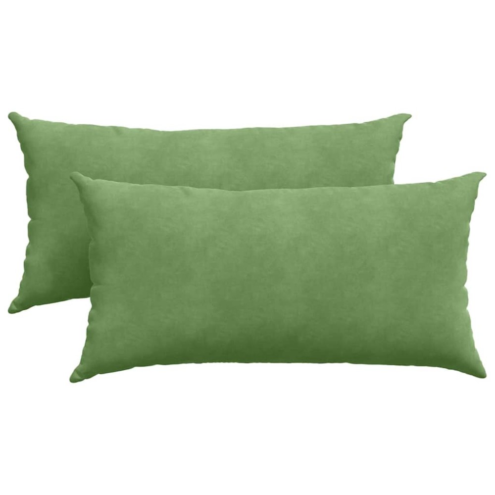 vidaXL Μαξιλάρι Καναπέ 2 pcs Ανοιχτό Πράσινο 80 x 40 cm