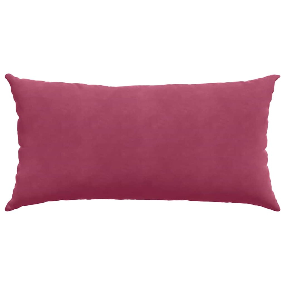 vidaXL Μαξιλάρι Καναπέ 2 pcs Κόκκινο 80 x 40 cm Υφασμάτινο Κορντουρά