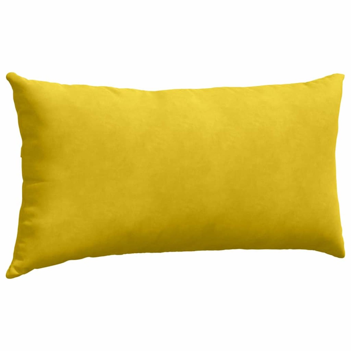 vidaXL Μαξιλάρι Καναπέ 2 pcs Κίτρινο 80 x 40 cm Υφασμάτινο Κορντουρά