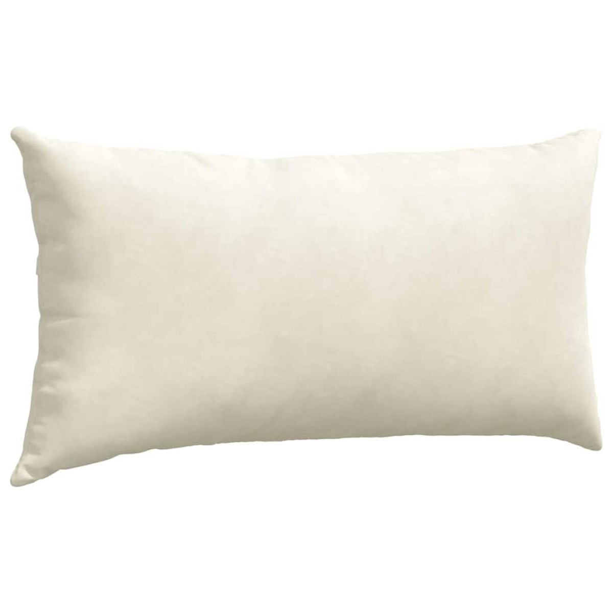 vidaXL Μαξιλάρι Καναπέ 2 pcs Κρεμ 80 x 40 cm Υφασμάτινο Κορντουρά