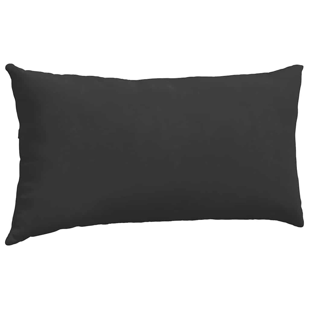 vidaXL Μαξιλάρι Καναπέ 2 pcs Μαύρο 80 x 40 cm ύφασμα