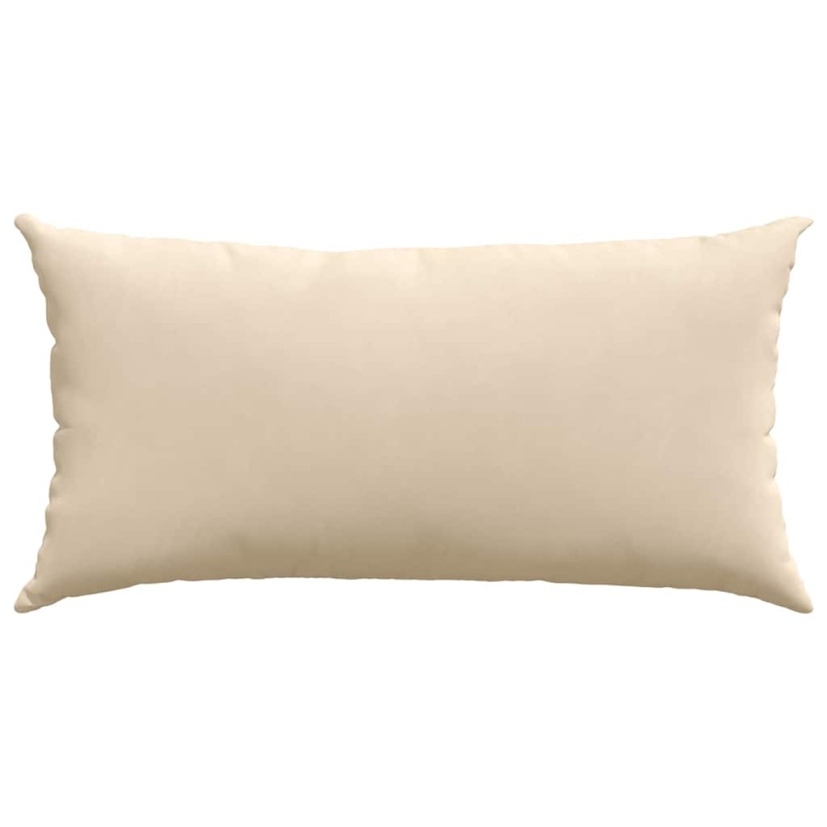 vidaXL Μαξιλάρι Καναπέ 2 pcs Κρεμ 80 x 40 cm ύφασμα