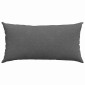 vidaXL Μαξιλάρι Καναπέ 2 pcs Σκούρο Γκρι 80 x 40 cm