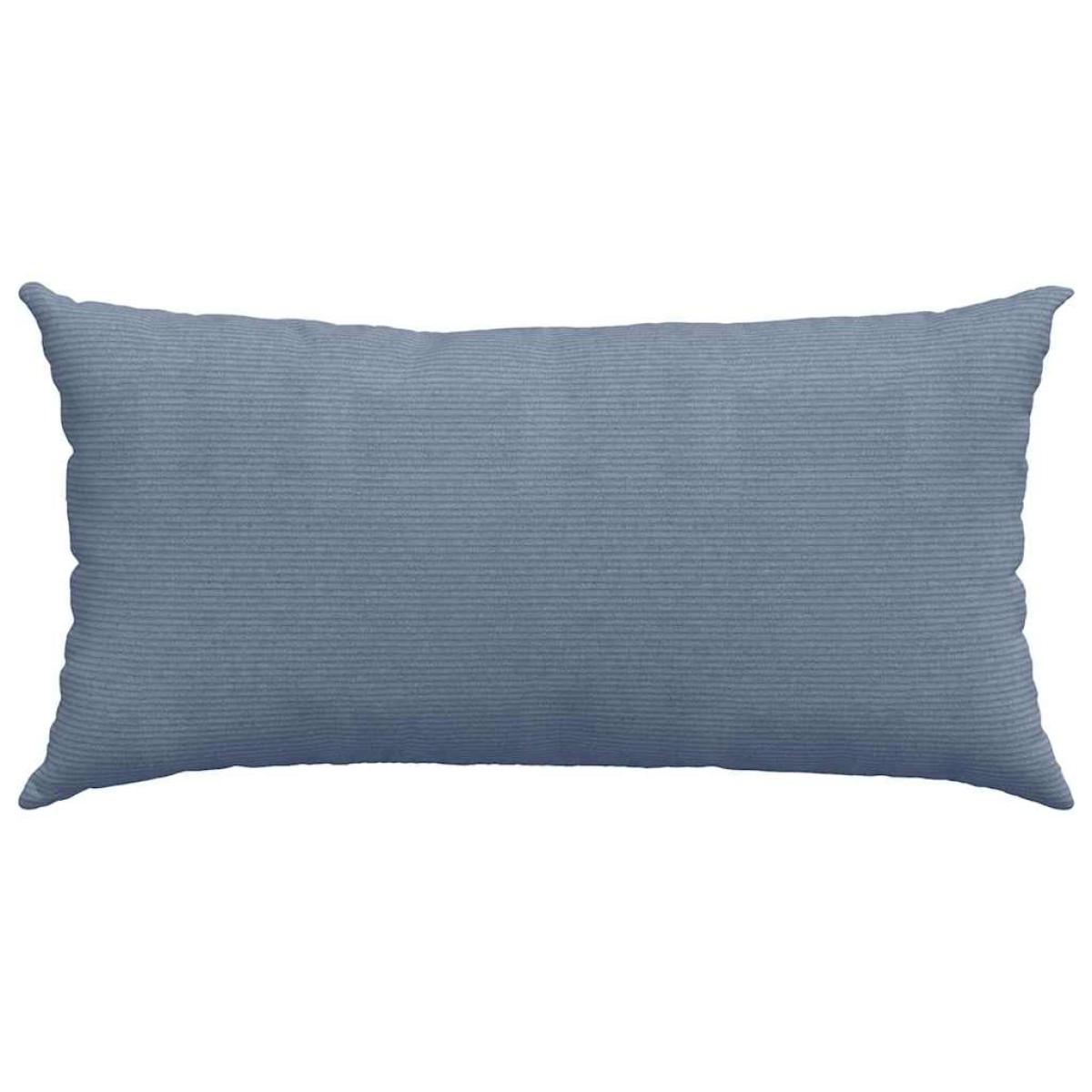 vidaXL Μαξιλάρι Καναπέ 2 pcs Μπλε 80 x 40 cm Υφασμάτινο Κορντουρά