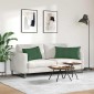 vidaXL Μαξιλάρι Καναπέ 2 pcs Σκούρο Πράσινο 80 x 40 cm