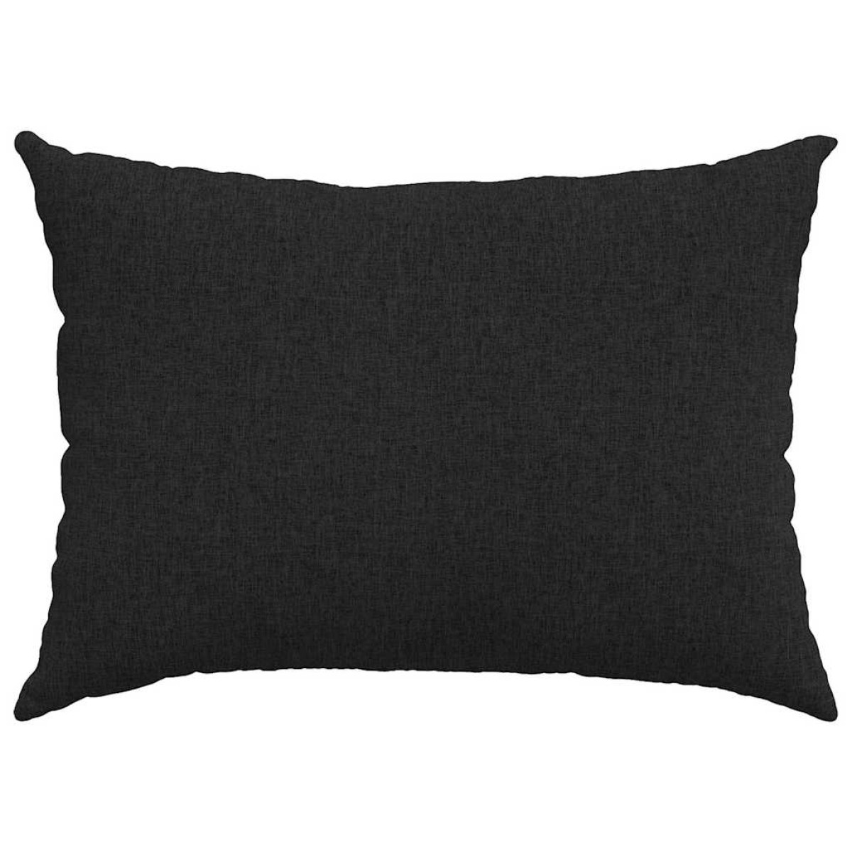 vidaXL Μαξιλάρι Καναπέ 2 τμχ. ύφασμα Μαύρο 70 x 50 cm