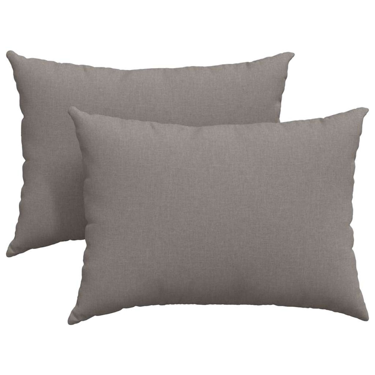 vidaXL Μαξιλάρι Καναπέ 2 τμχ. ύφασμα Taupe 70 x 50 cm