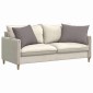 vidaXL Μαξιλάρι Καναπέ 2 τμχ. ύφασμα Taupe 70 x 50 cm