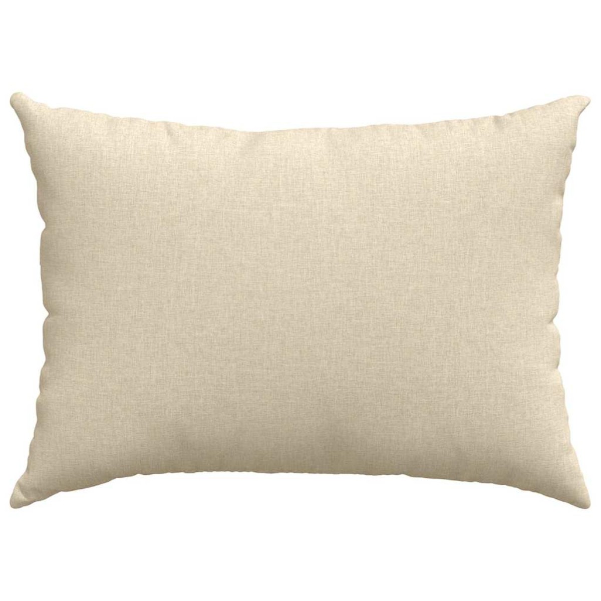 vidaXL Μαξιλάρι Καναπέ 2 τμχ. ύφασμα Κρεμ 70 x 50 cm