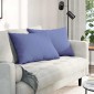 vidaXL Μαξιλάρι Καναπέ 2 τμχ. ύφασμα Μπλε τζην 70 x 50 cm