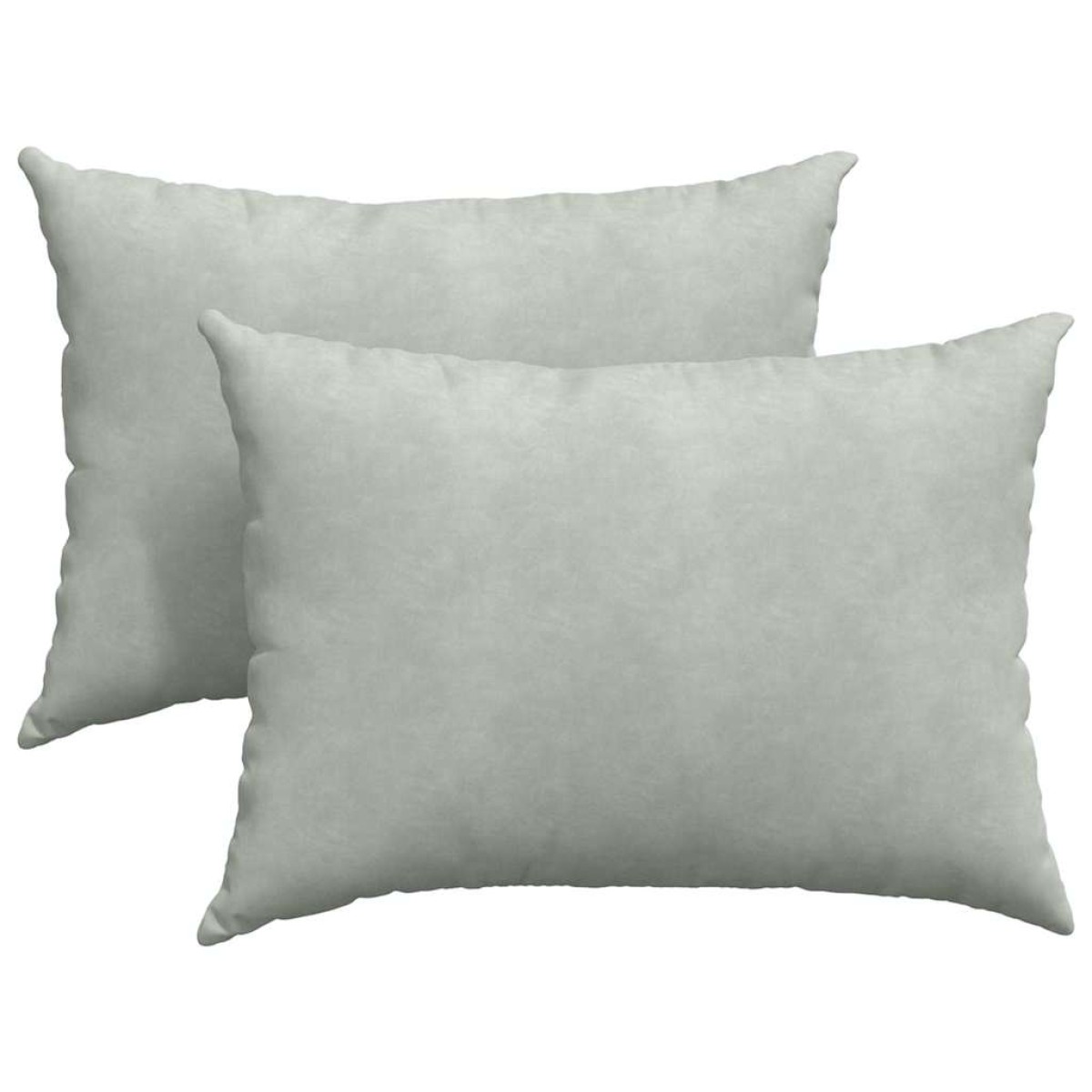 vidaXL Μαξιλάρι Καναπέ 2 pcs Ανοιχτό γκρι 70 x 50 cm