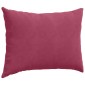 vidaXL Μαξιλάρι Καναπέ 2 pcs Κόκκινο 70 x 50 cm Υφασμάτινο Κορντουρά