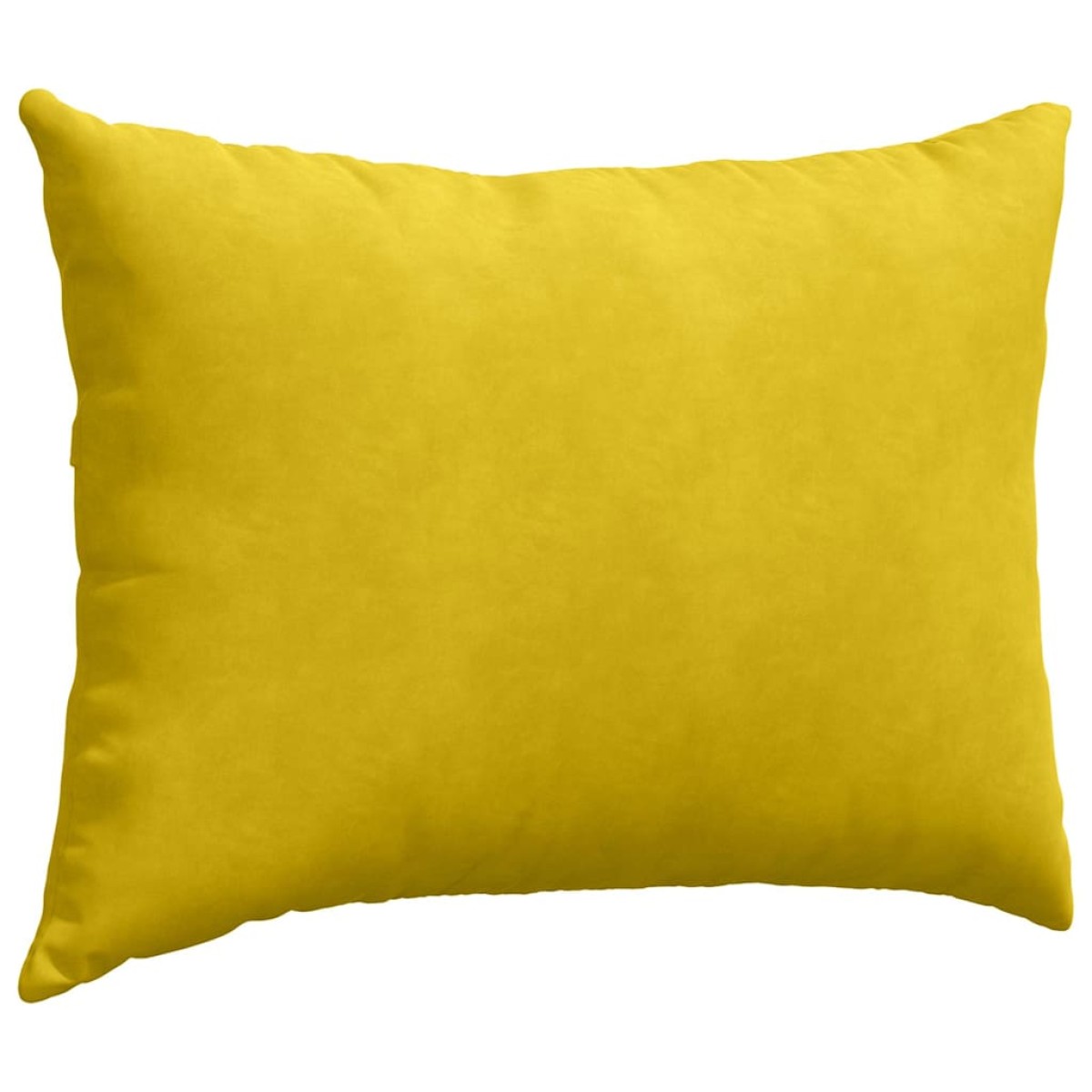 vidaXL Μαξιλάρι Καναπέ 2 pcs Κίτρινο 70 x 50 cm Υφασμάτινο Κορντουρά