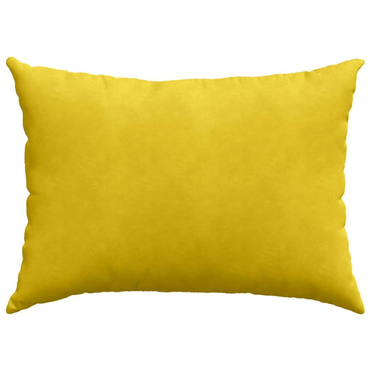 vidaXL Μαξιλάρι Καναπέ 2 pcs Κίτρινο 70 x 50 cm Υφασμάτινο Κορντουρά