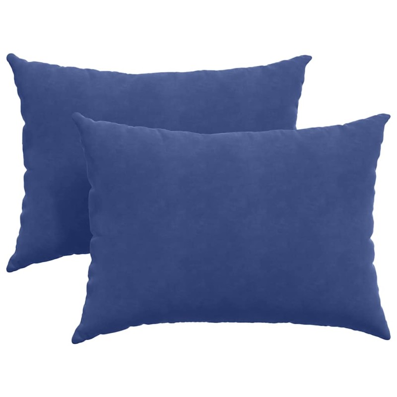 vidaXL Μαξιλάρι Καναπέ 2 pcs Μπλε Αστυνομίας 70 x 50 cm