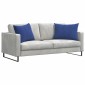 vidaXL Μαξιλάρι Καναπέ 2 pcs Μπλε Αστυνομίας 70 x 50 cm