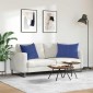 vidaXL Μαξιλάρι Καναπέ 2 pcs Μπλε Αστυνομίας 70 x 50 cm