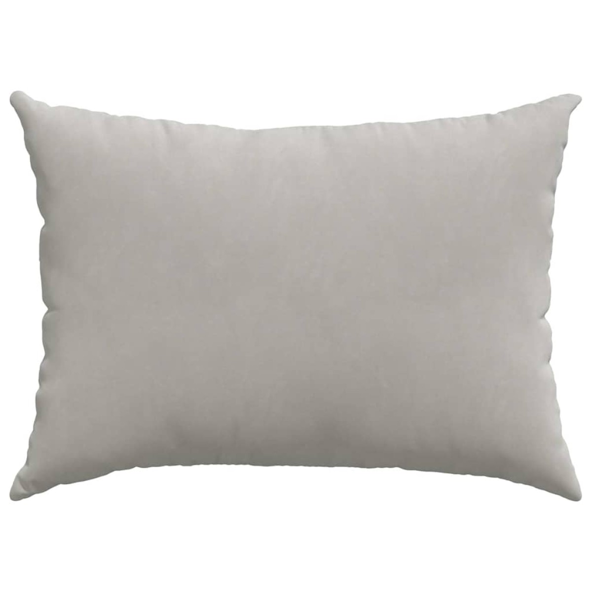 vidaXL Μαξιλάρι Καναπέ 2 pcs Ανοιχτό γκρι 70 x 50 cm ύφασμα