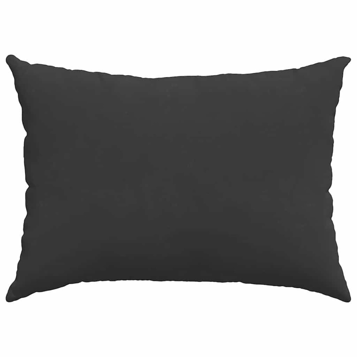 vidaXL Μαξιλάρι Καναπέ 2 pcs Μαύρο 70 x 50 cm ύφασμα