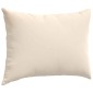 vidaXL Μαξιλάρι Καναπέ 2 pcs Μπεζ 70 x 50 cm ύφασμα
