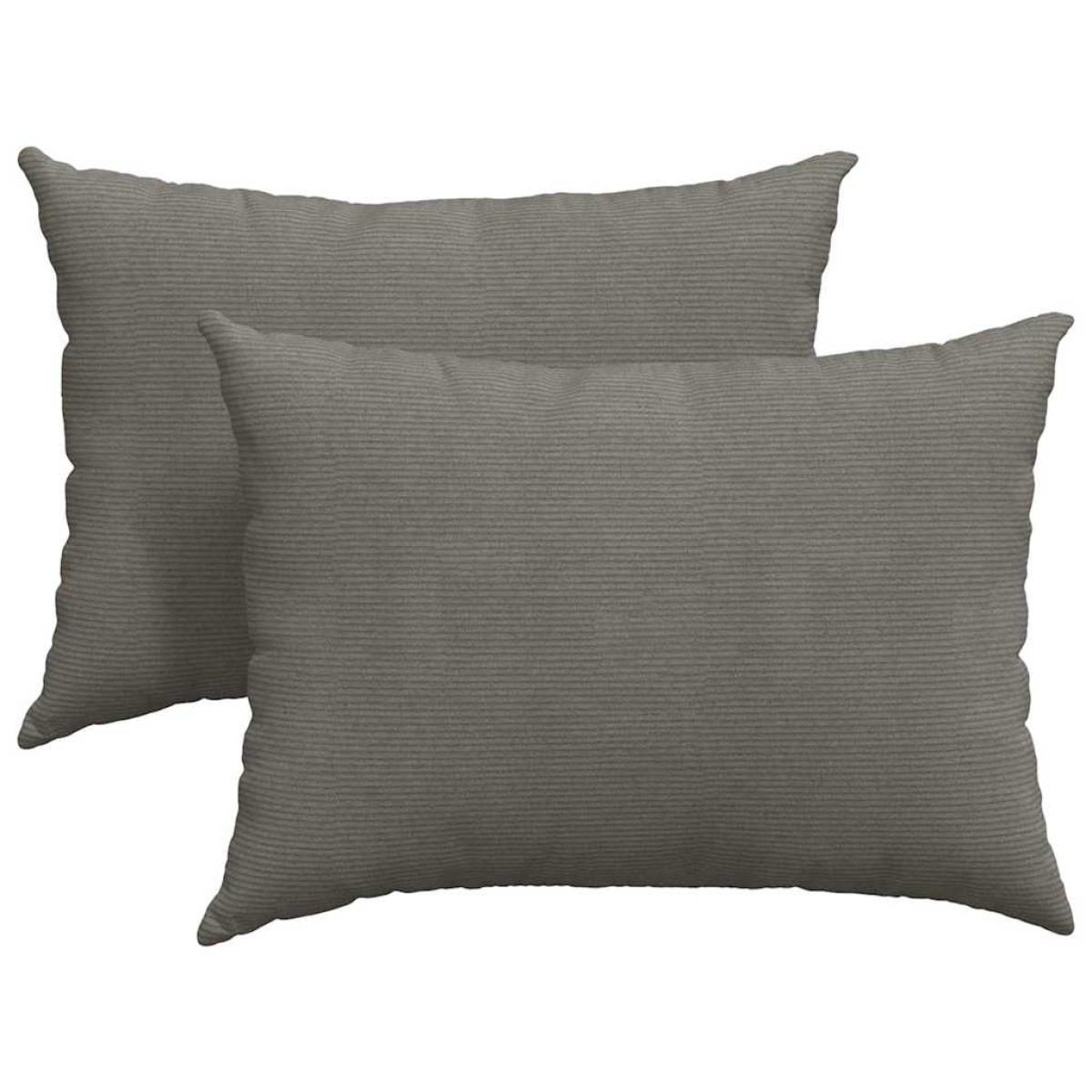 vidaXL Μαξιλάρι Καναπέ 2 pcs Ανοιχτό γκρι 70 x 50 cm