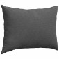 vidaXL Μαξιλάρι Καναπέ 2 pcs Σκούρο Γκρι 70 x 50 cm
