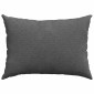 vidaXL Μαξιλάρι Καναπέ 2 pcs Σκούρο Γκρι 70 x 50 cm
