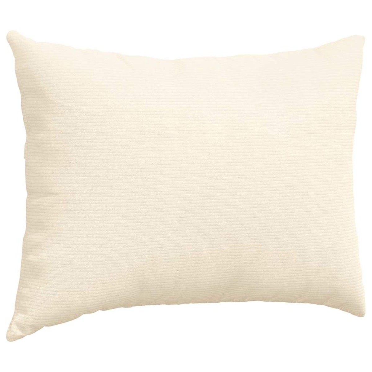 vidaXL Μαξιλάρι Καναπέ 2 pcs Κρεμ 70 x 50 cm Υφασμάτινο Κορντουρά